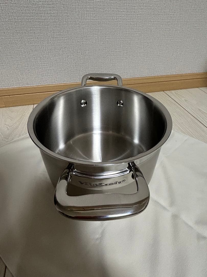 【美品】ビタクラフトプロ　20センチ　両手鍋