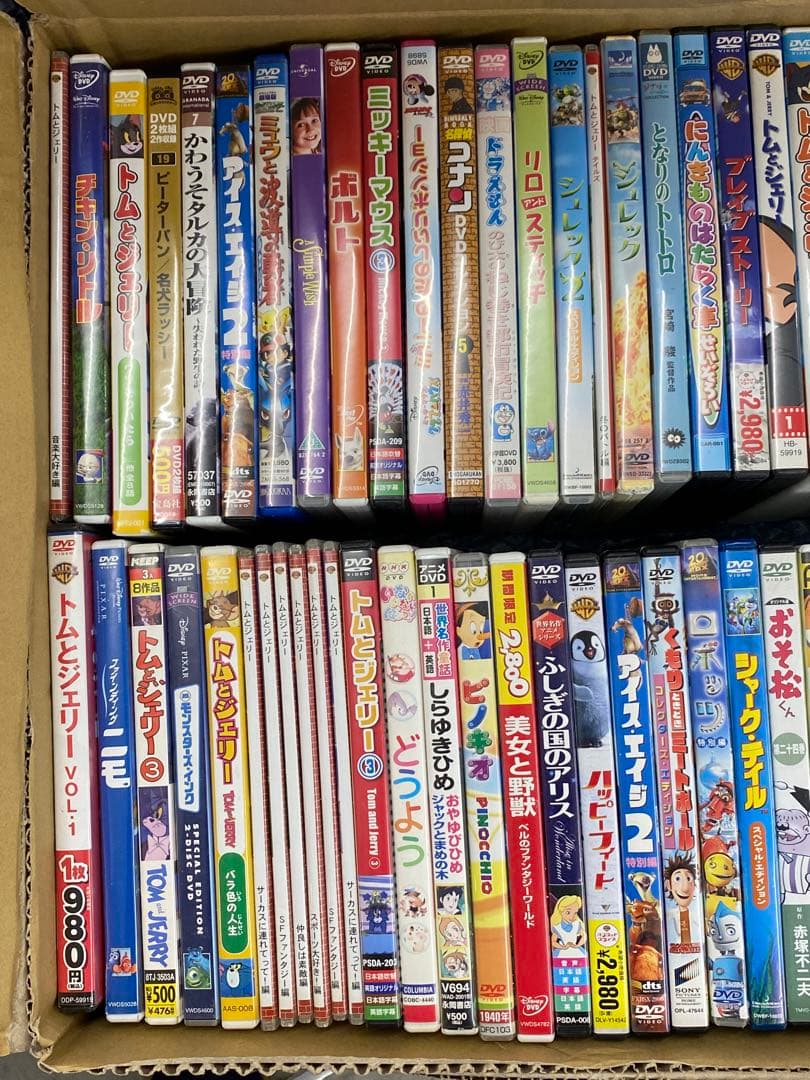 H6C860☆子供向けアニメDVDまとめ売り約75枚
