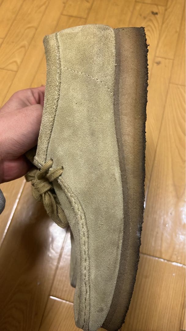 おんClarks クラークスワラビー wallabee 26.5cm