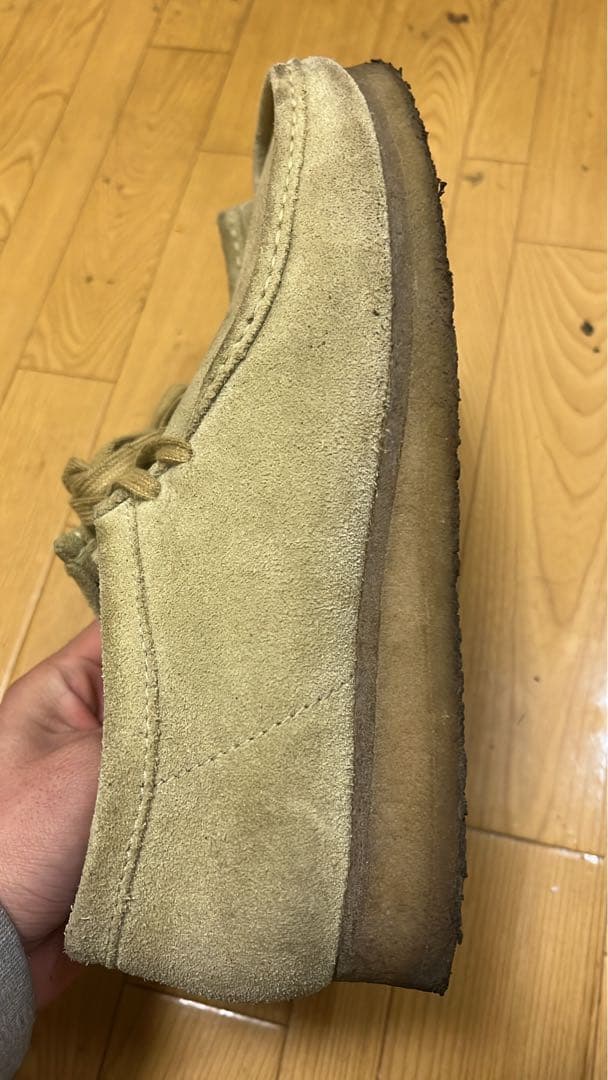 おんClarks クラークスワラビー wallabee 26.5cm