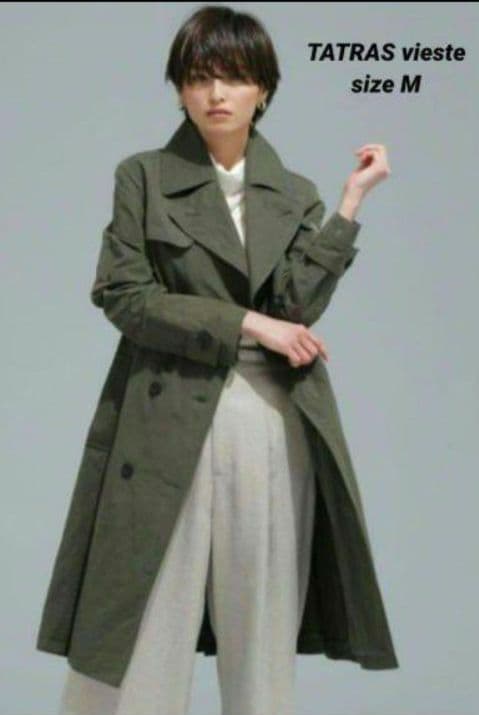 未使用級美品◆TATRAS タトラス　定価¥92,400　人気トレンチコート M