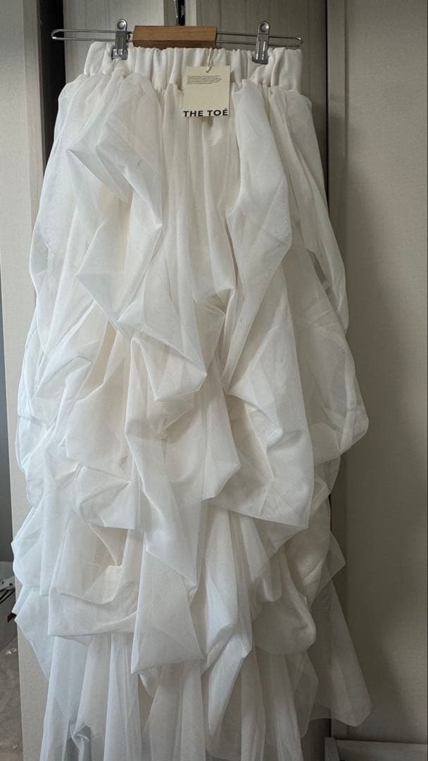 スカート Iris Tulle Skirt / white / M
