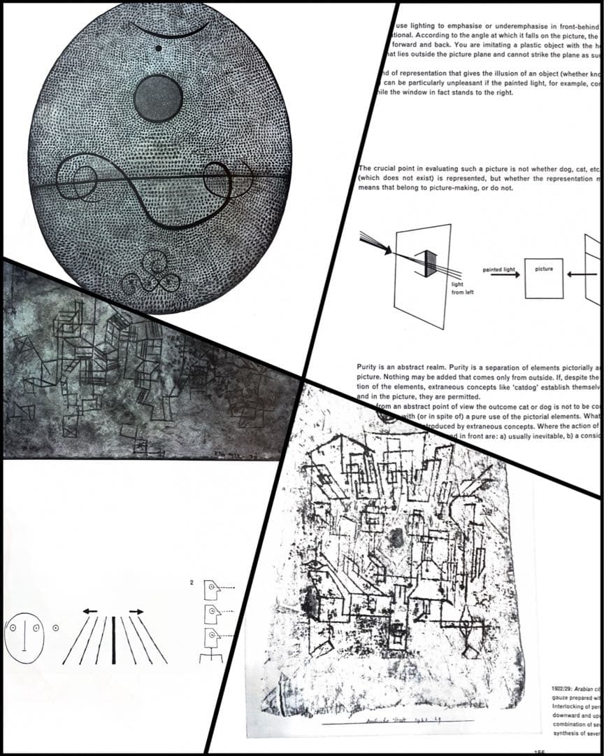 アート・デザイン・音楽 Paul Klee Notebooks Volume1 thinking eye