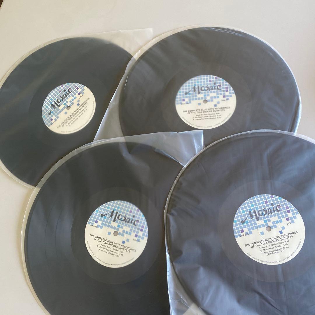 Brooks Quintets Blue Note 4枚組　レコード