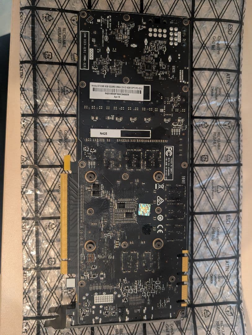 NVIDIA GeForce GTX 1080 グラフィックボード