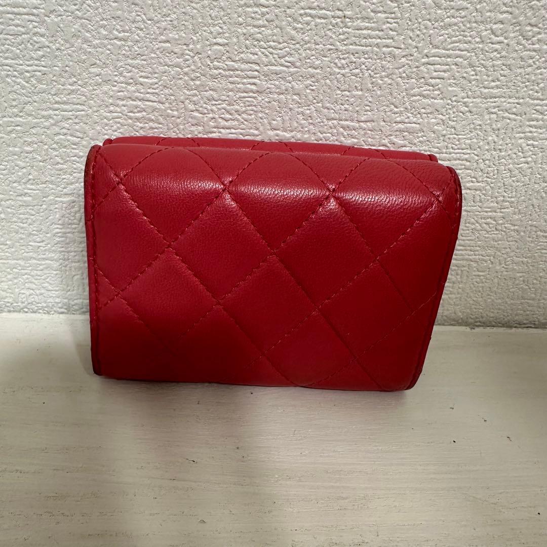 CHANEL シャネル マトラッセ クラシック スモール フラップ ウォレット