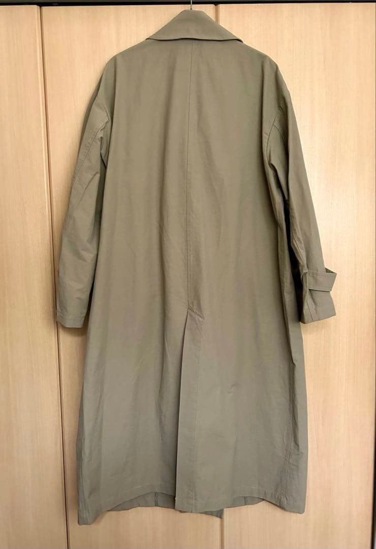 relume コットンナイロンライトトレンチコート　36 2025ss