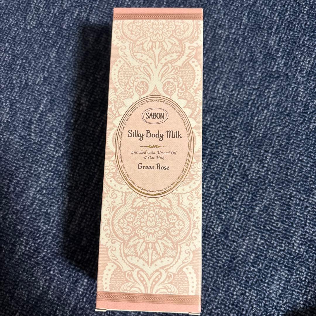 SABON Silky Body Milkグリーンローズとボディスクラブ、ギフト