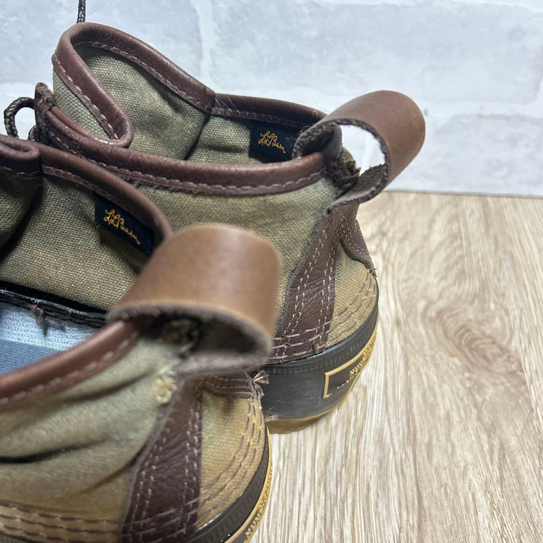 L.L.BEAN エルエルビーン ワックスキャンバスBEAN BOOTS 送料込