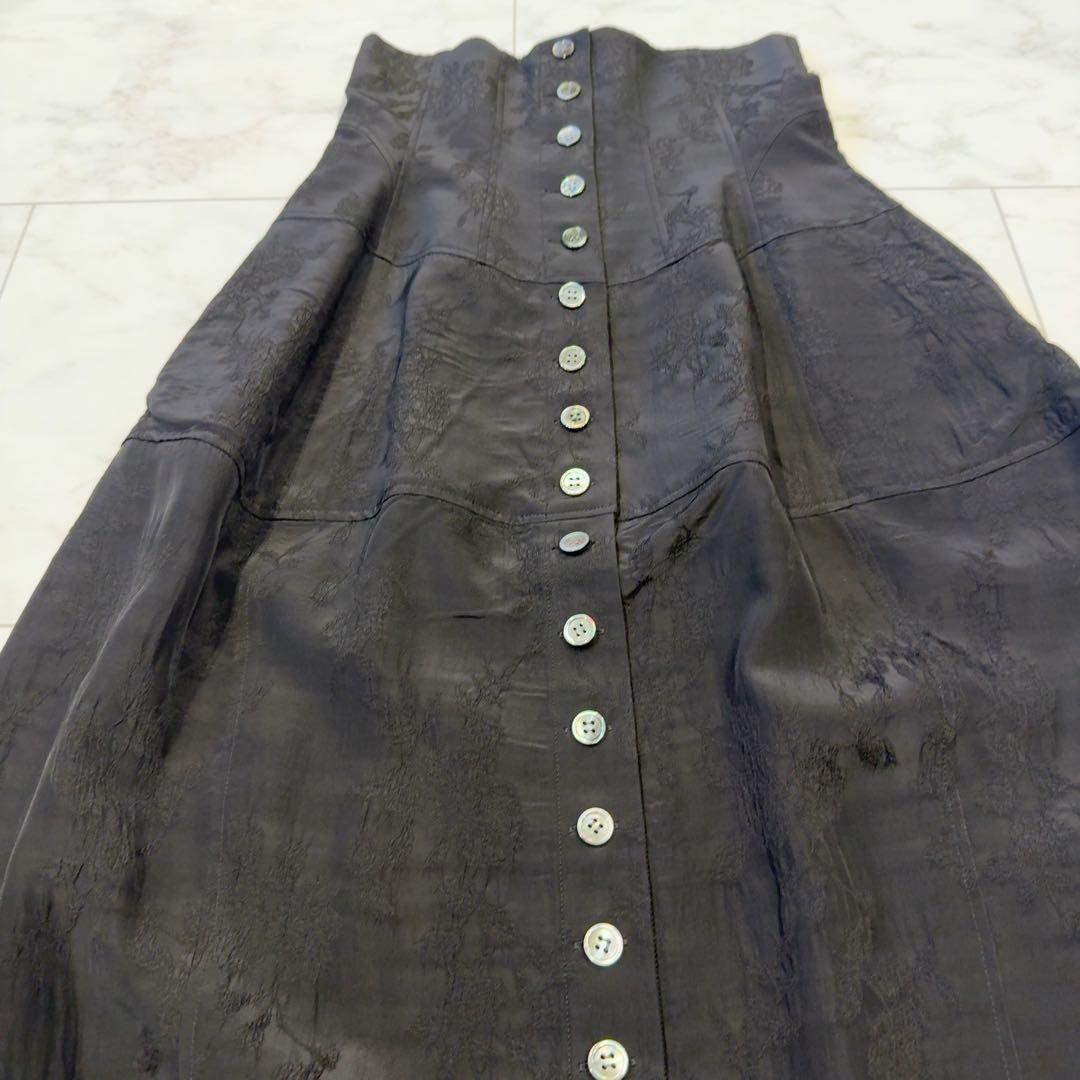 【新品未使用】FETICO ROSE JACQUARD MAXI SKIRT