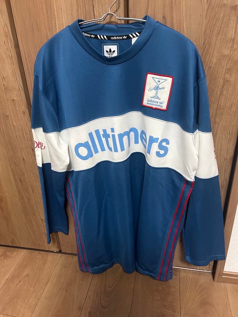 alltimers adidasコラボ　ロンT