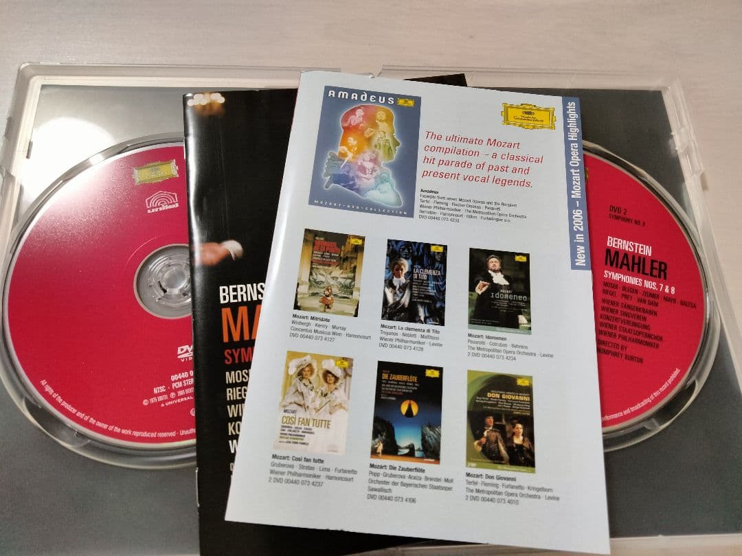 MAHLER THE SYMPHONIES 9DVDセット