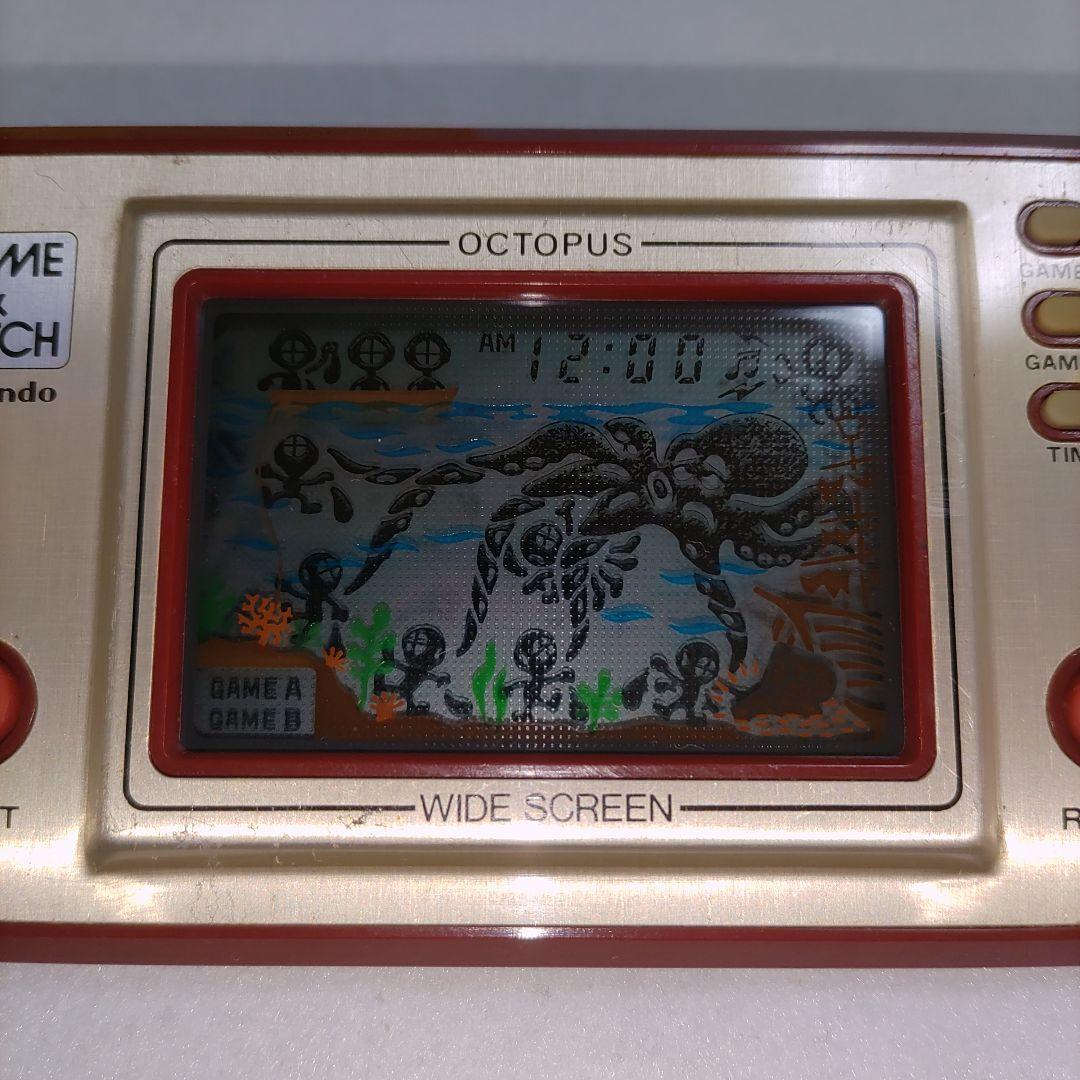 ゲーム＆ウオッチ ワイドスクリーン　オクトパス