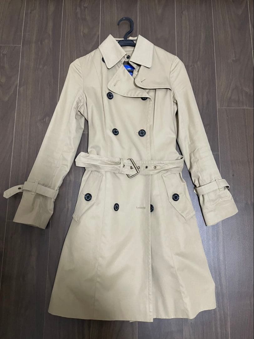 ブルーレーベルクレストブリッジ ロングトレンチコートベルトライナー2way Ｓ