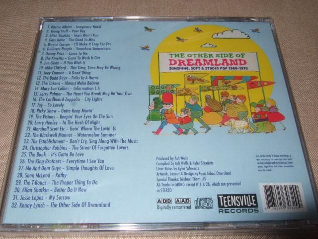 TEENSVILLE,新品未開封,サンシャイン・ポップ,ソフトロック