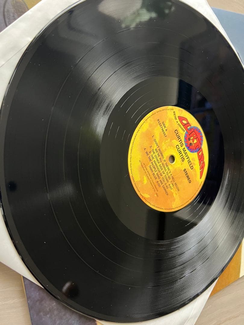 CURTIS Curtis Mayfield レコード 1970年
