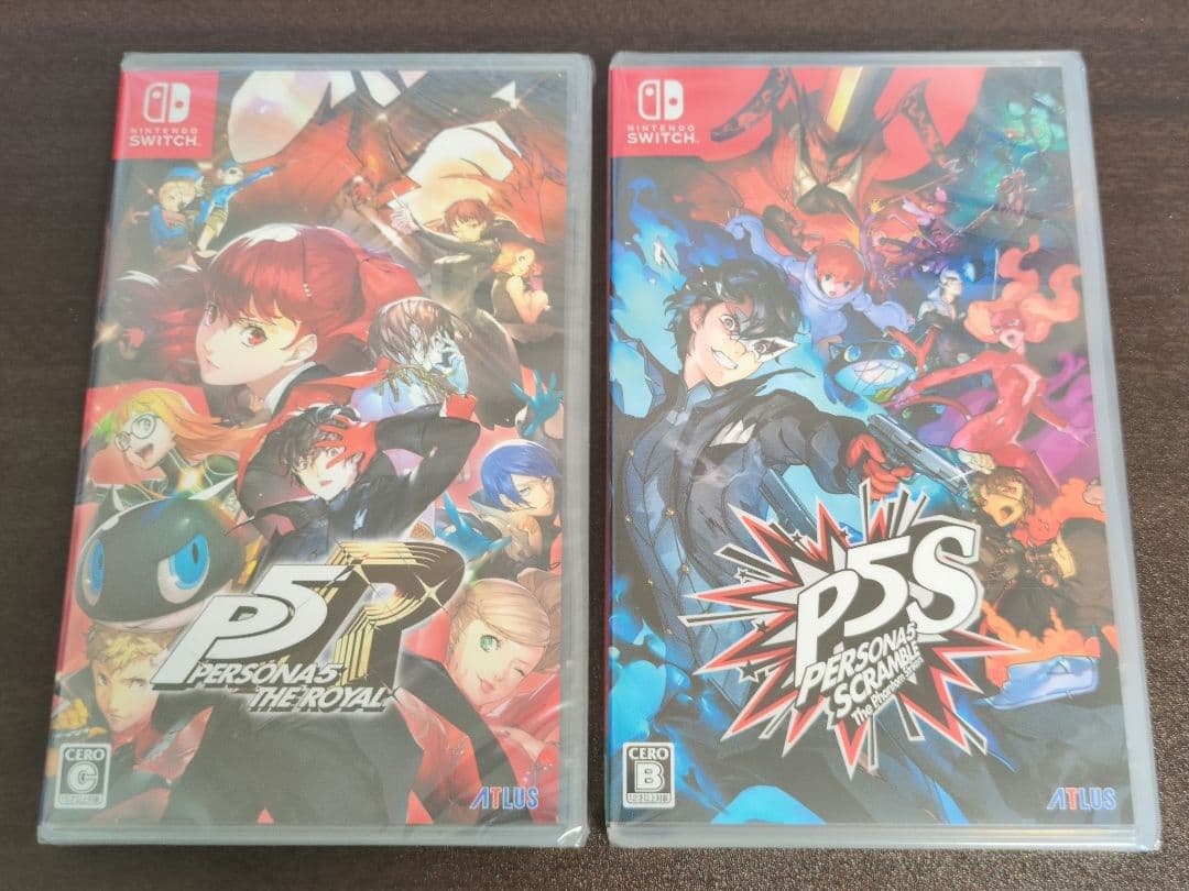 新品 ペルソナ5 ザ・ロイヤル スクランブル Switch P5R P5S