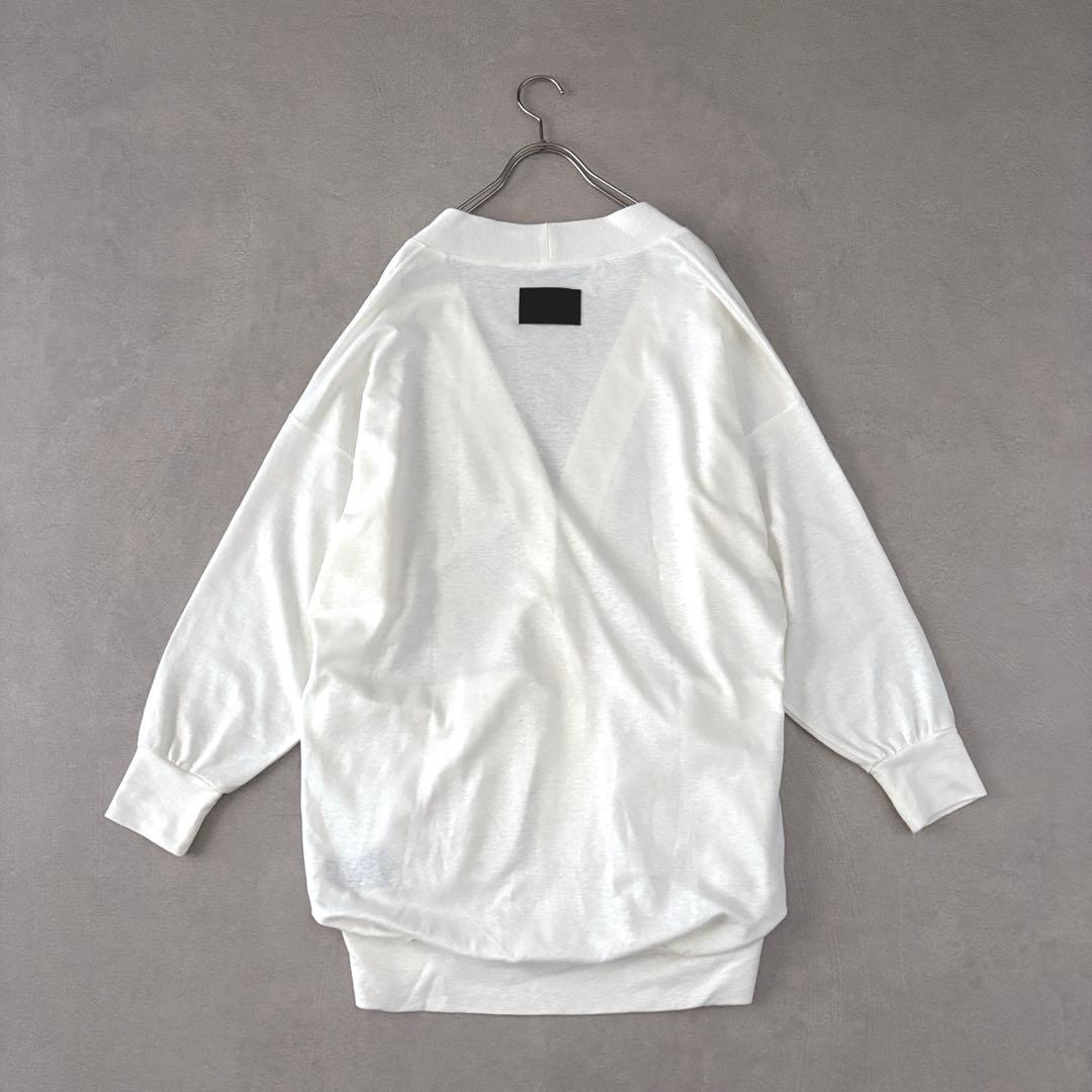 美品 COGTHEBIGSMOKE ライトジャージー コットンリネンカーディガン