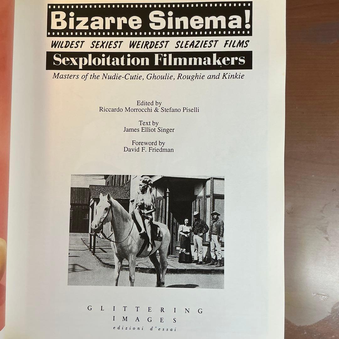 洋書 Bizarre Sinema! Sexploitation Filmmakers