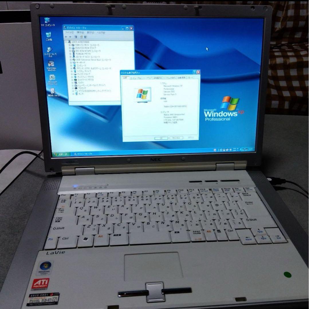 Windowsノート本体 NEC LaVie PC-LL 550JG