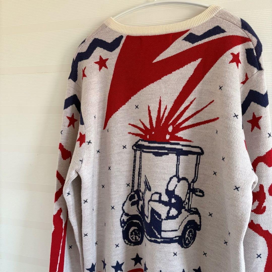 【美品】RUSSELUNO ラッセルノ　Ｖネックセーター