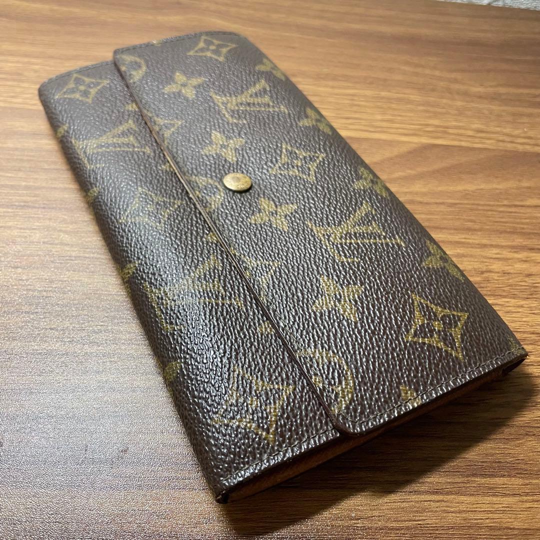 【美品】LOUIS VUITTON ルイヴィトン モノグラム 長財布 正規品