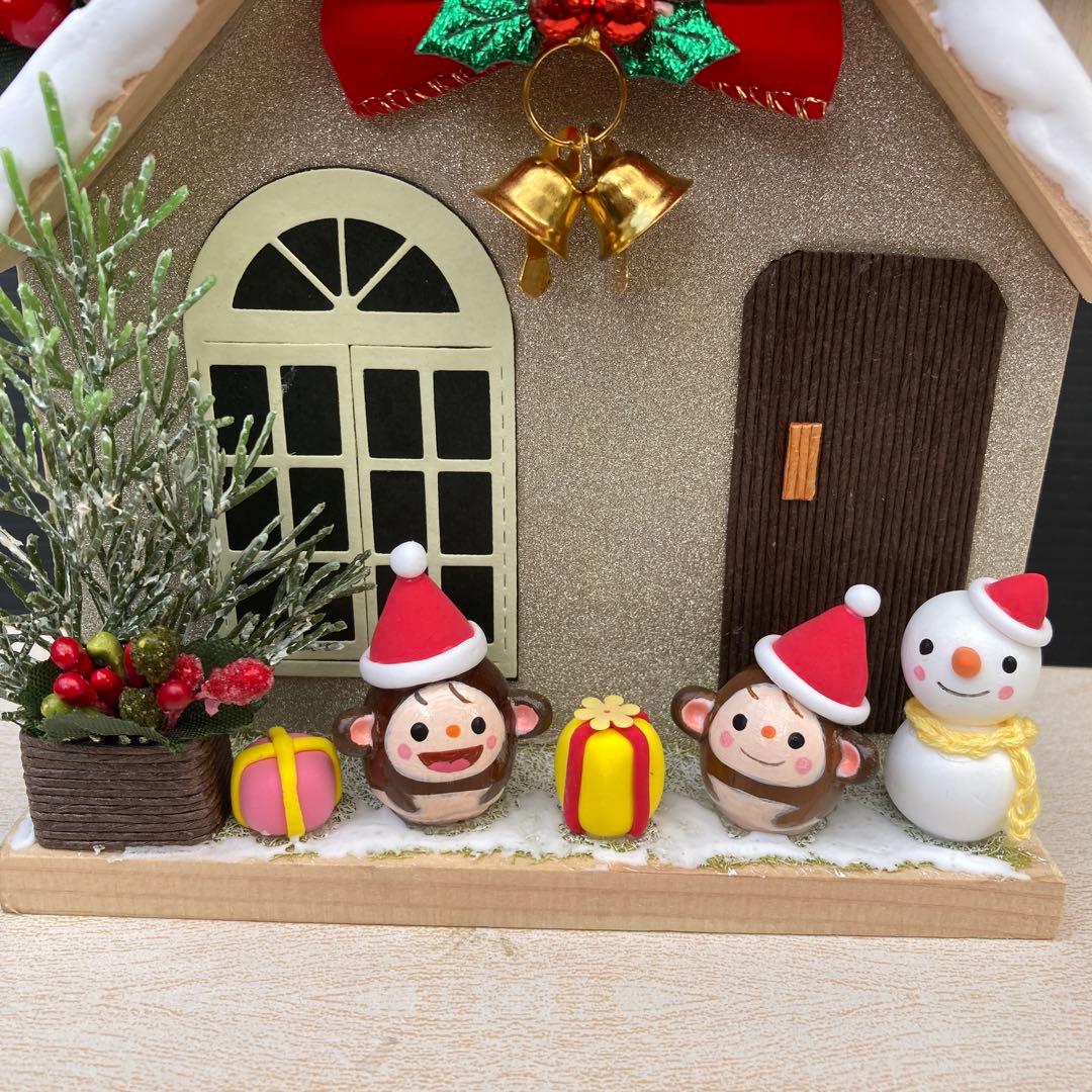 どんぐりアート　クリスマス