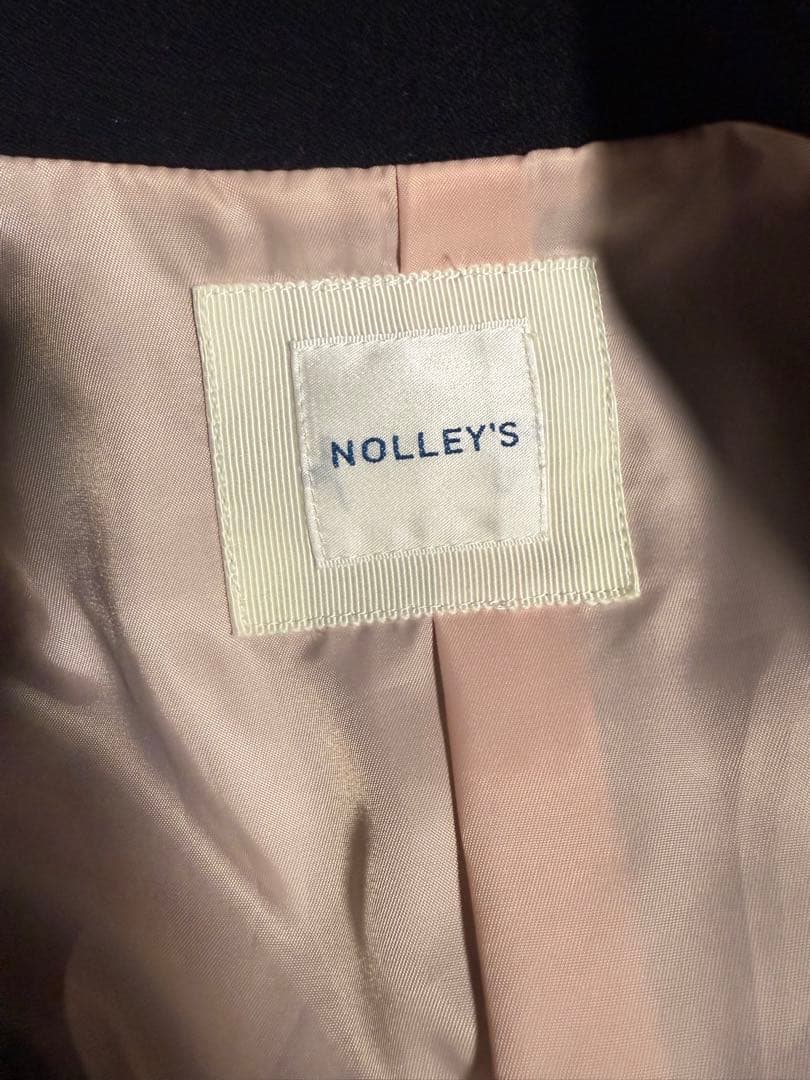 NOLLEY'S ウォッシャブルライトダブルブレストジャケット