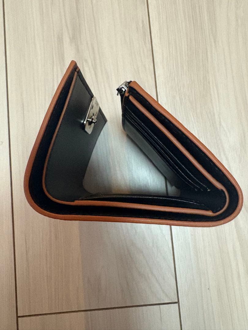 新品　LOEWE 三つ折り財布 ブラック