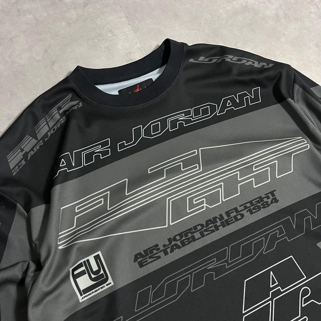 【美品】平野紫耀 JORDAN BRAND M J MVP AOP LS TOP