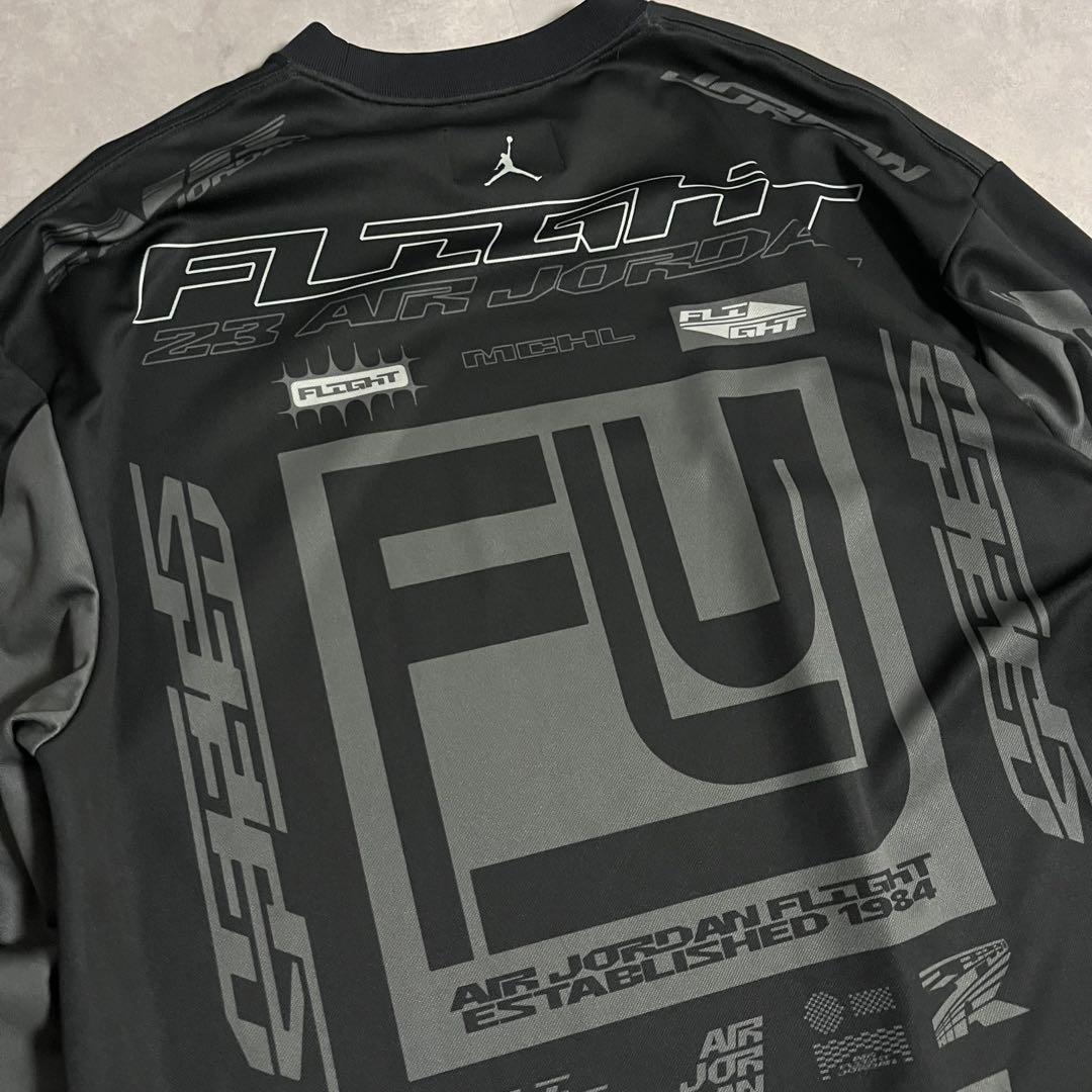 【美品】平野紫耀 JORDAN BRAND M J MVP AOP LS TOP
