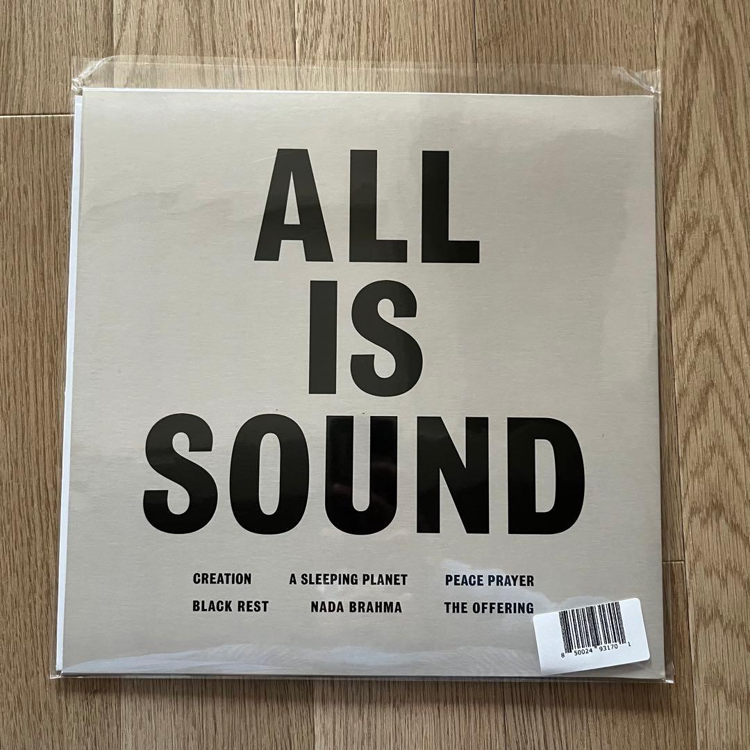 新品 Cosmic Tones Research All Is Sound LP