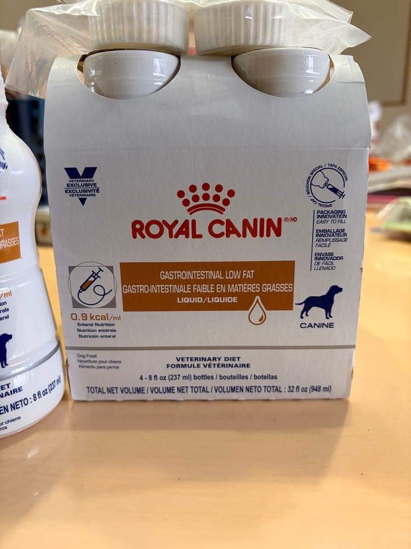 ロイヤルカナン 犬用 消化器サポート 低脂肪 リキッド(237ml×5本)
