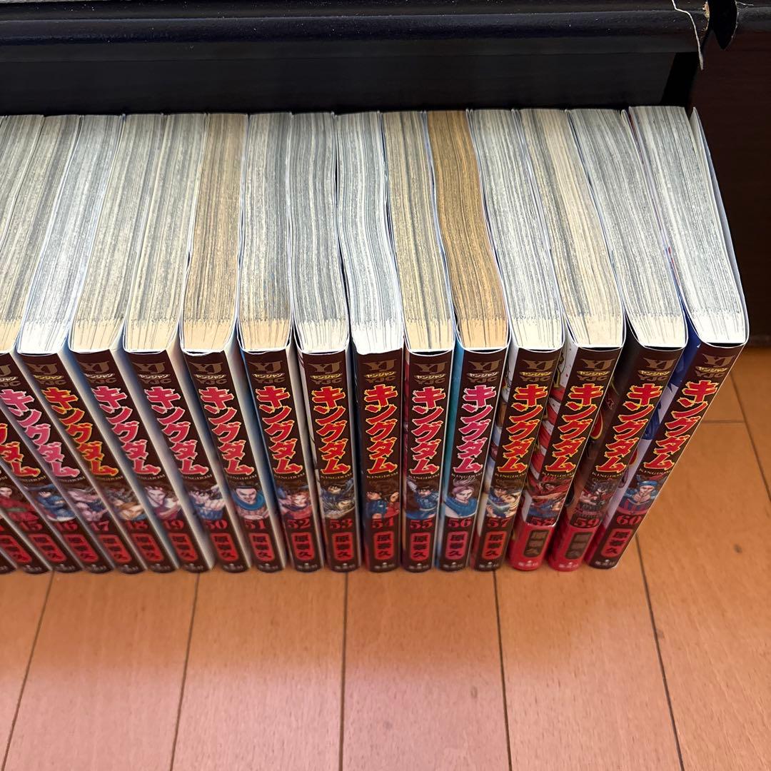【初版あり】キングダム 25冊セット まとめ売り36~60巻 良品