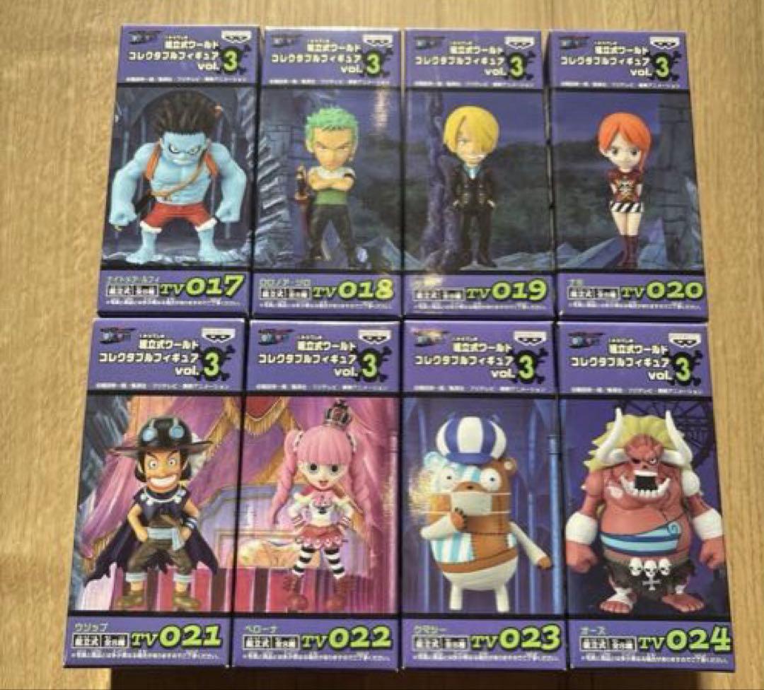 ワンピース ワーコレ WCF ワーコレvol.2&vol.3 全16種 未開封