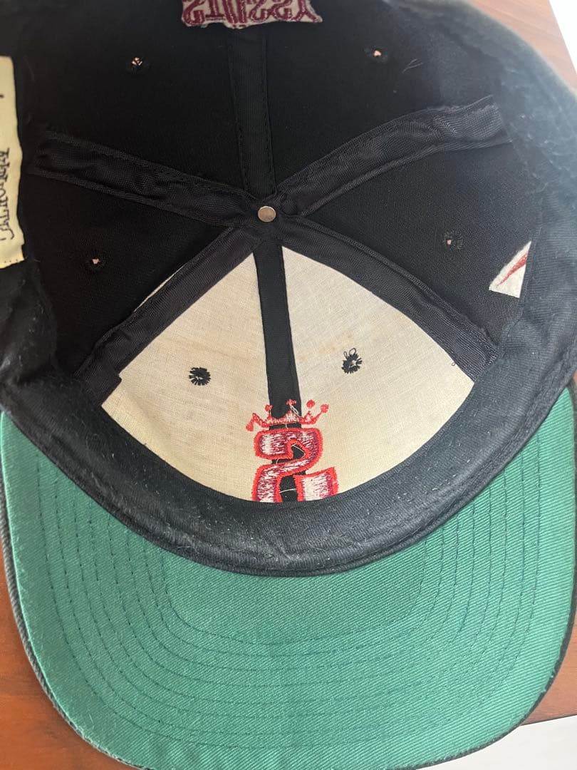 超希少80s stussy old S logo cap vintage