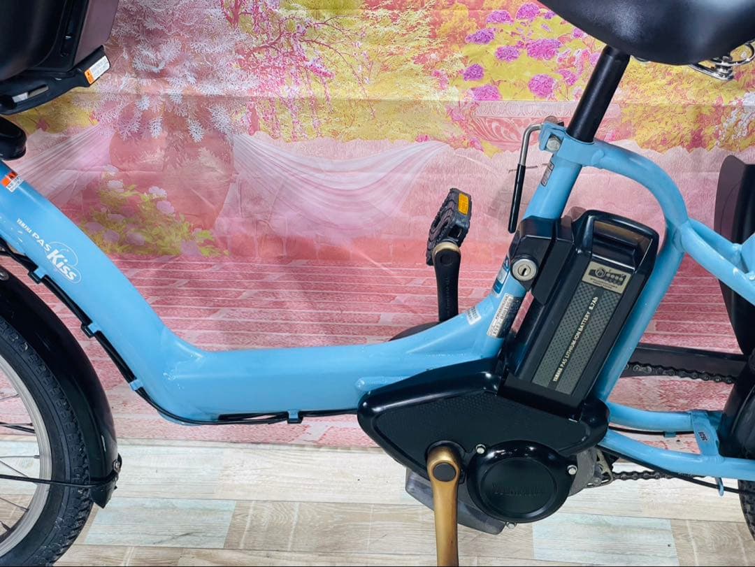 ZK3628 電動自転車 ヤマハ パスキス 子供乗せ 20インチ 送料無料