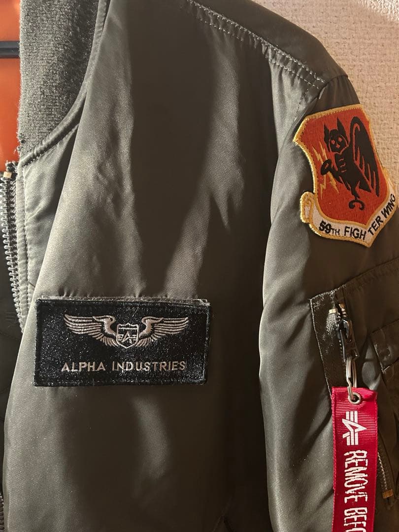 アルファインダストリーズ フライトジャケット MA-1 Lサイズ　古着