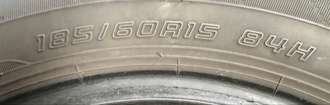 24年製 DL ダンロップ EC204 185/60R15 4本 送料無料