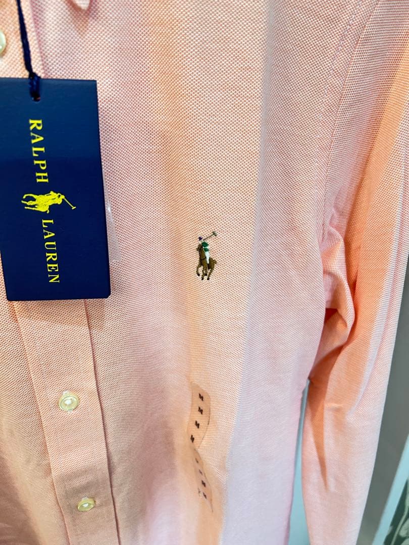 新品未使用　Ralph Lauren ボタンダウンシャツ ニット　Ｍサイズ柔らか