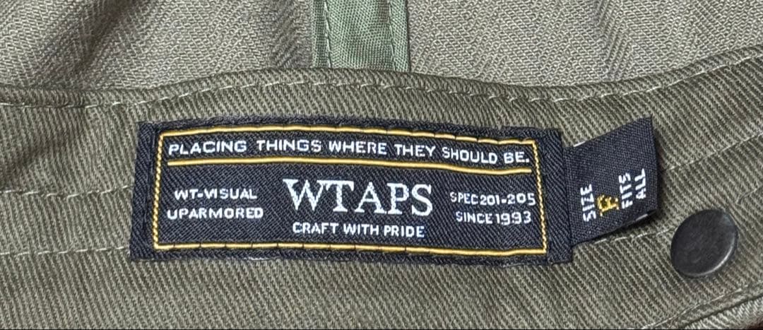 wtaps ダブルタップス 162MYDT-HT03 A-3 キャップ 帽子