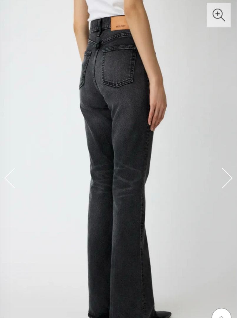 パンツ Moussy MVS BLACK FLARE 27