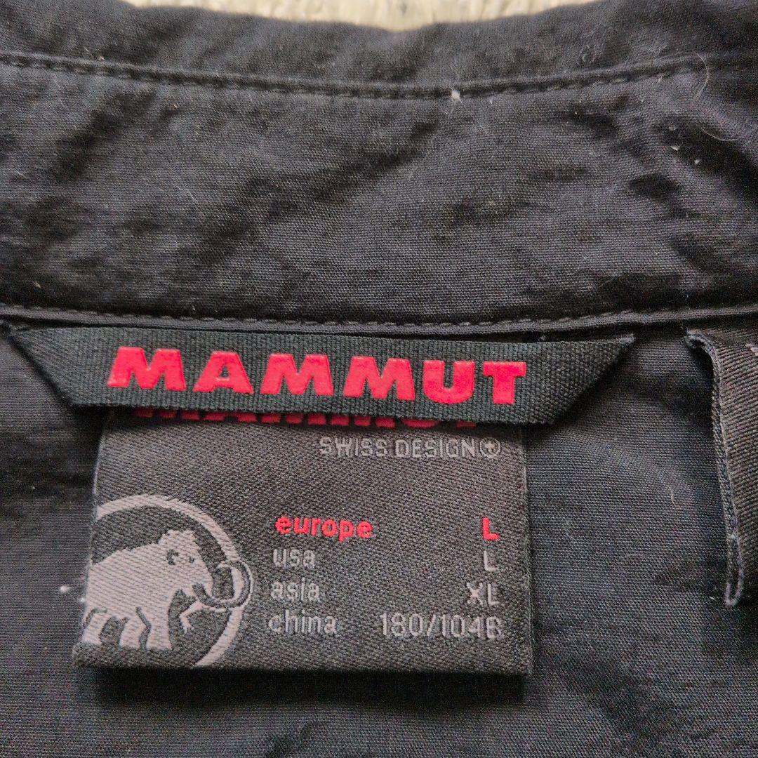 MAMMUT マムート　ユーティリティ　シャツ　ジャケット　メンズXL　黒