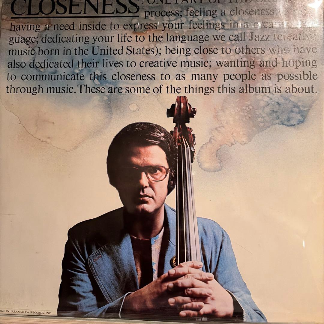 洋楽 Charlie Haden Closeness LP