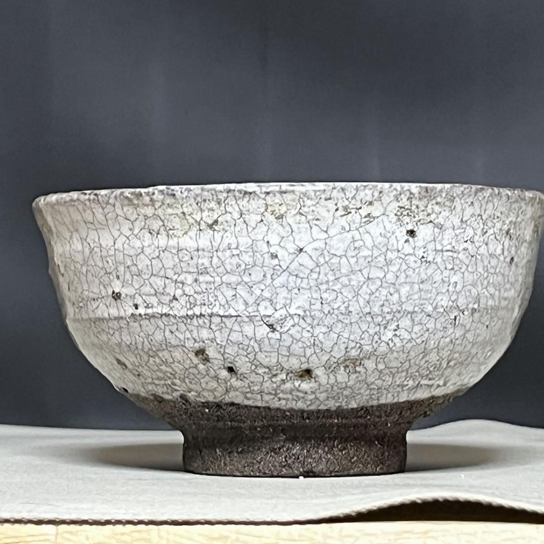 唐津焼 抹茶碗 茶碗 木箱入り 茶道具 【k3490】