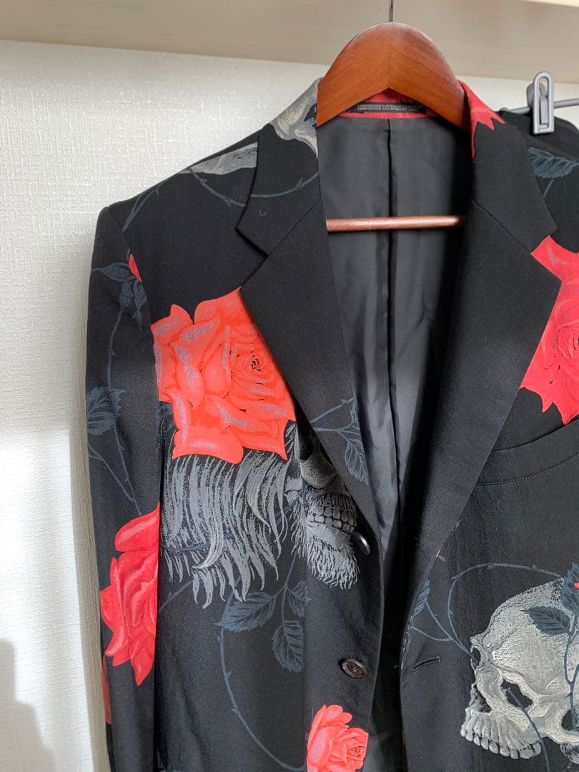 Yohji Yamamoto pour homme スカルローズジャケットのみ