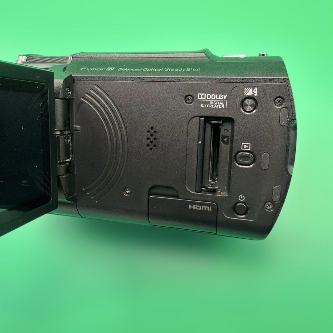 SONY ビデオカメラ FDR-AX40 4K 光学20倍 黒 ハンディカム