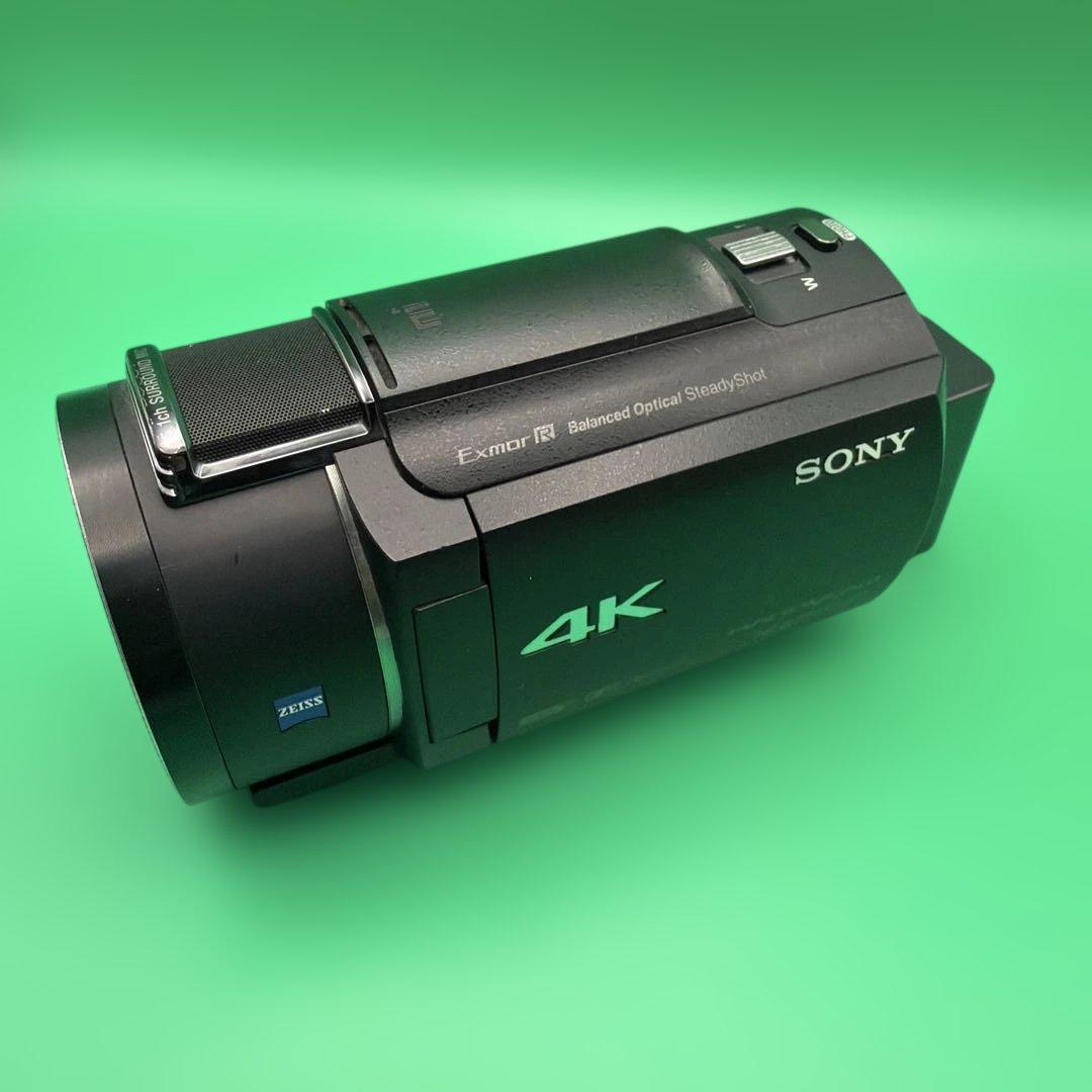 SONY ビデオカメラ FDR-AX40 4K 光学20倍 黒 ハンディカム