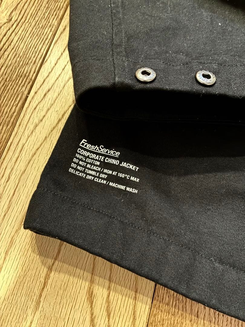 FreshService CORPORATE CHINO JACKET 黒 S