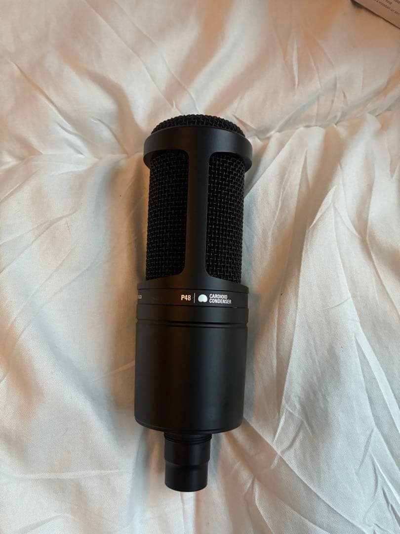 audio-technica AT2020 コンデンサーマイク XLRケーブル